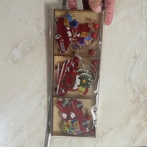 Red Car Christmas Ornaments